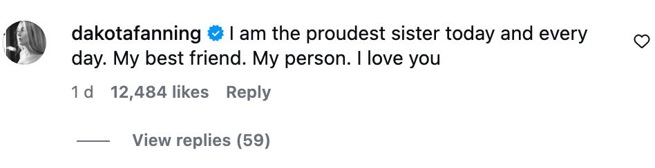 Dakota fanning reacting to elle fanning's oscar nomination 