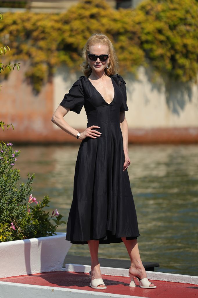 Nicole Kidman is seen arriving Hotel Excelsior at the 81st Venice International Film Festival on August 30, 2024 in Venice, Italy. (Photo by Jacopo Raule/FilmMagic)