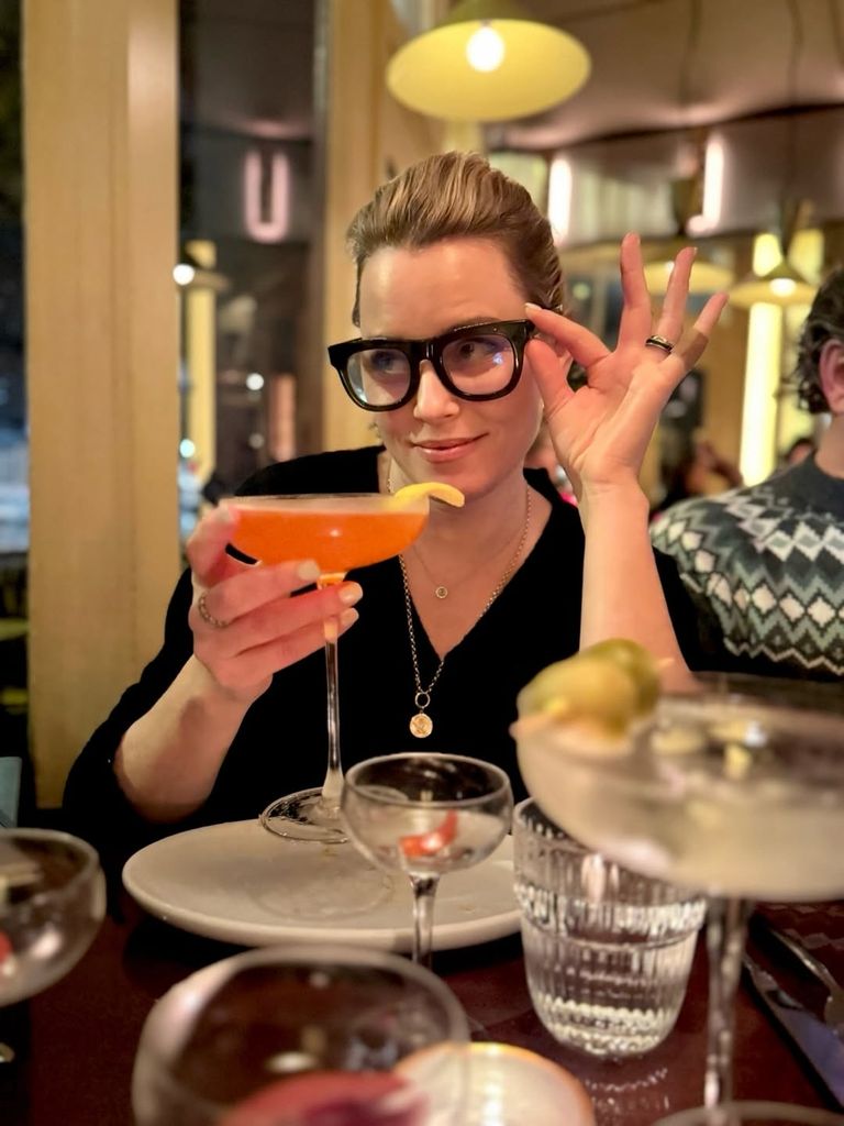 She visited NYC restaurants and hotspots