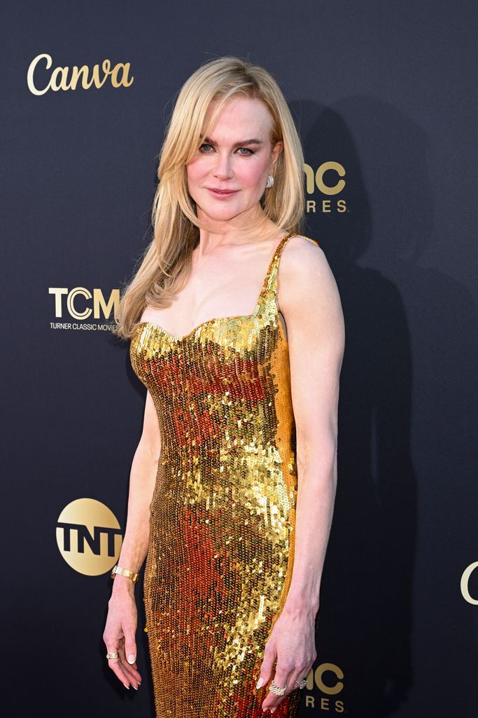 Nicole Kidman à l'AFI Life Achievement Award en l'honneur de Nicole Kidman, qui s'est tenu au Dolby Theatre le 27 avril 2024 à Los Angeles, en Californie.