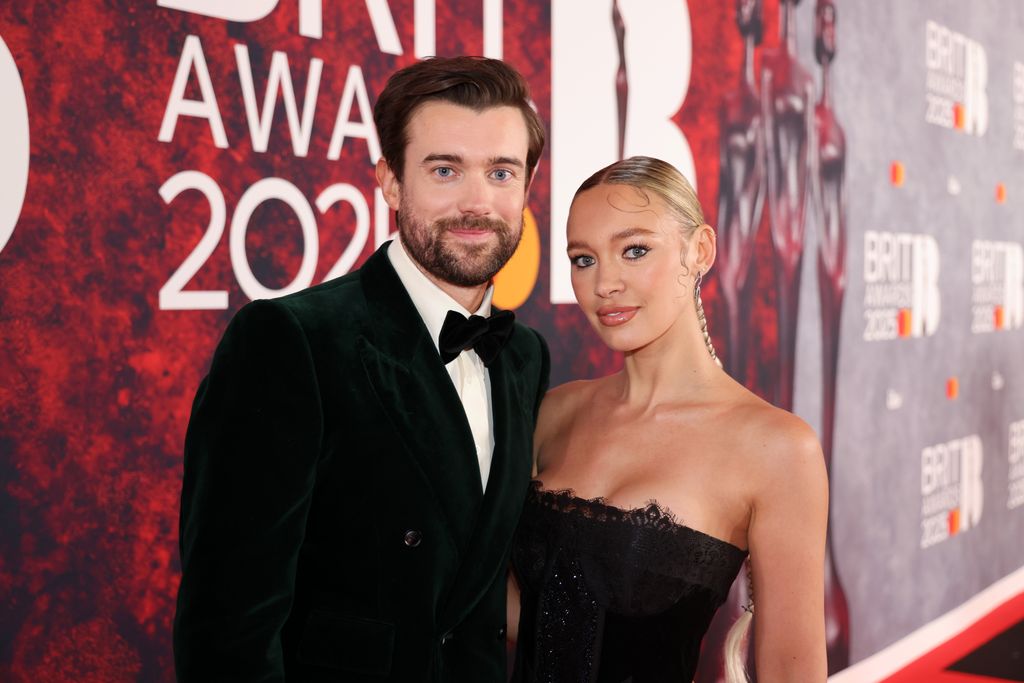Jack Whitehall and Roxy Horner attend The BRIT Awards 2025 