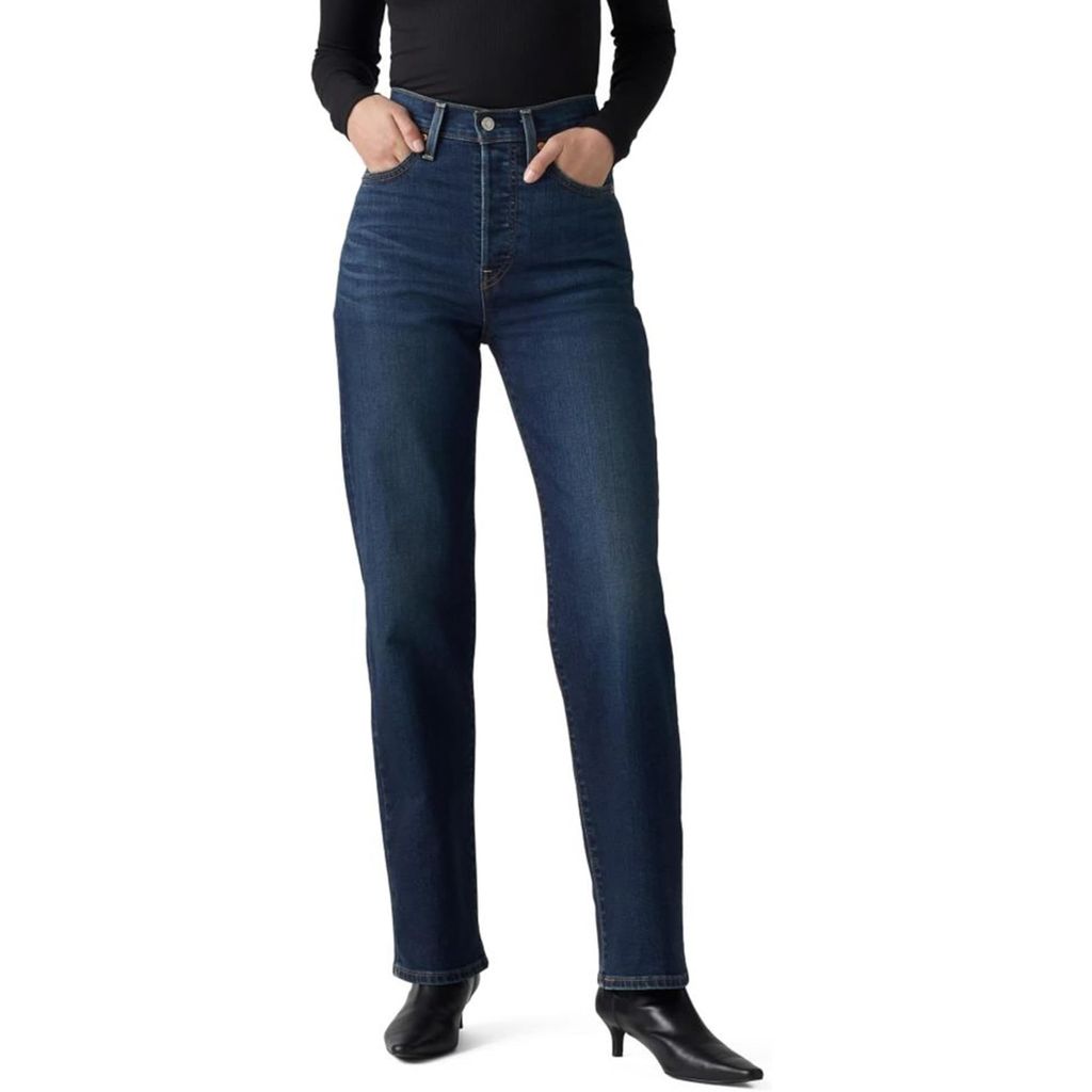 Levi's Womens Ribcage Straight Full Length Jeans