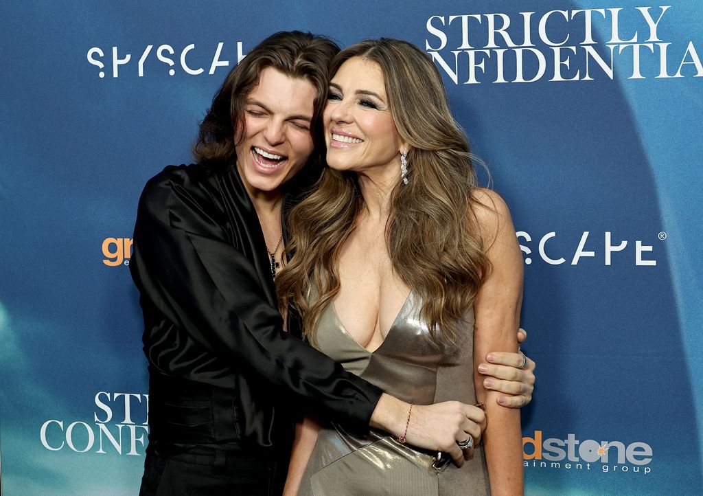 Damian and Elizabeth attend the "Strictly Confidential" Special Screening at The Robin Williams Center 