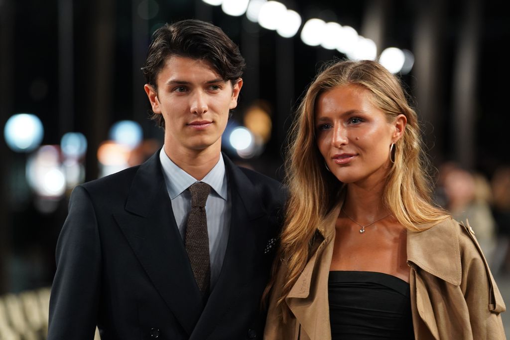 Count Nikolai and Benedikte Thoustrup standing together