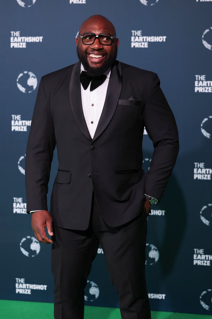 Tendai Mtawarira in a black tuxedo