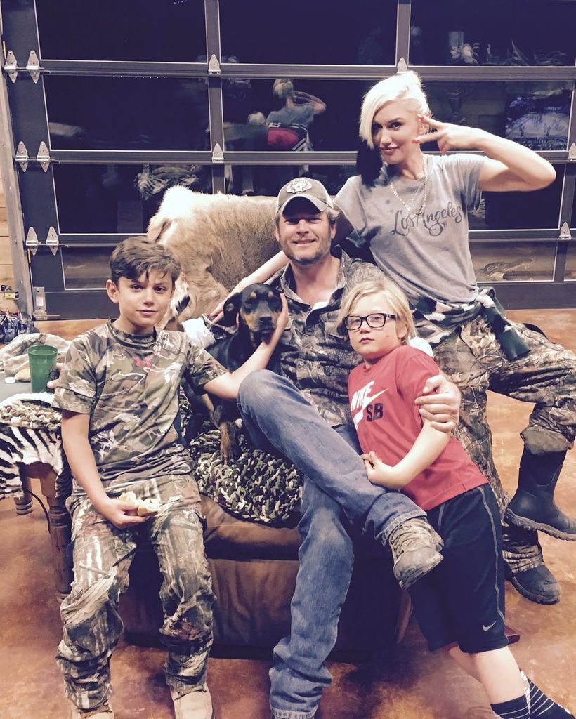 Blake Shelton gwen stefani kids