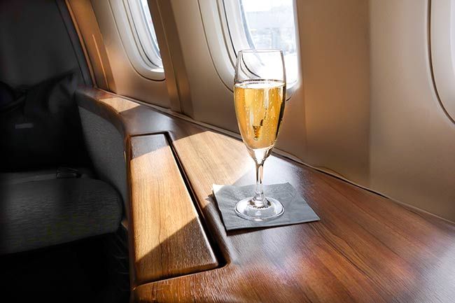 first class champagne