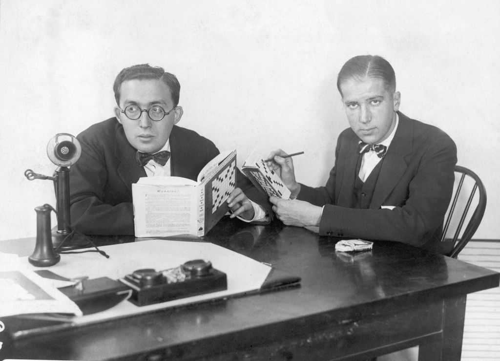 Max Schuster and Richard Simon in 1924