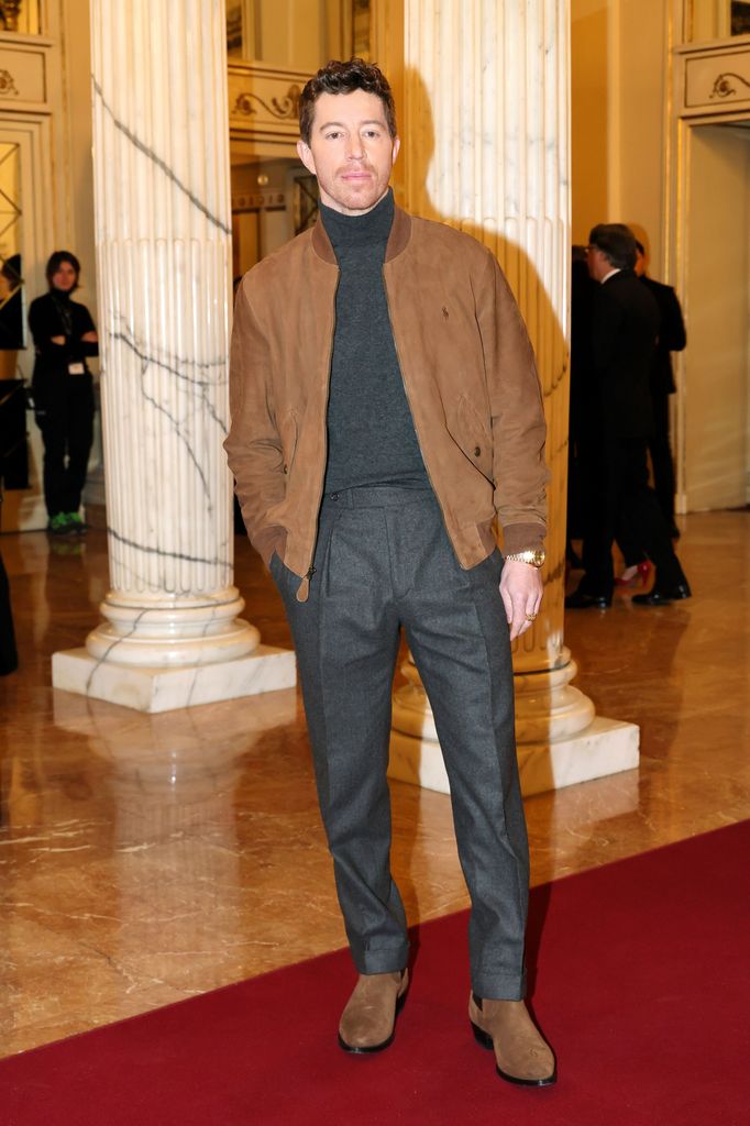 Shaun White assiste à la cérémonie d'ouverture des Jeux olympiques de 2026