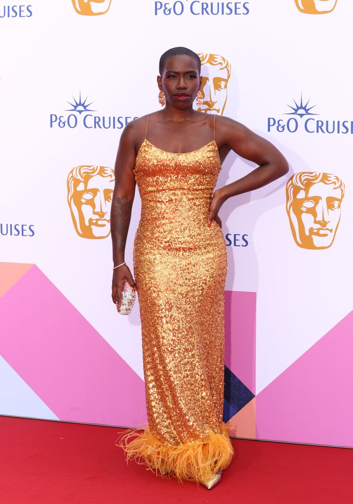 Candice Brathwaite attends the BAFTA Television Awards 2024 with P&O Cruises at The Royal Festival Hall on May 12, 2024 in London, England. 