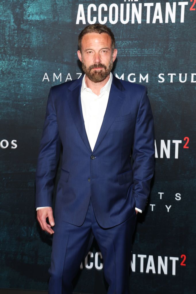 Ben Affleck attends the Los Angeles premiere of Amazon MGM Studios "The Accountant 2" at TCL Chinese Theatre on April 16, 2025 in Hollywood, California