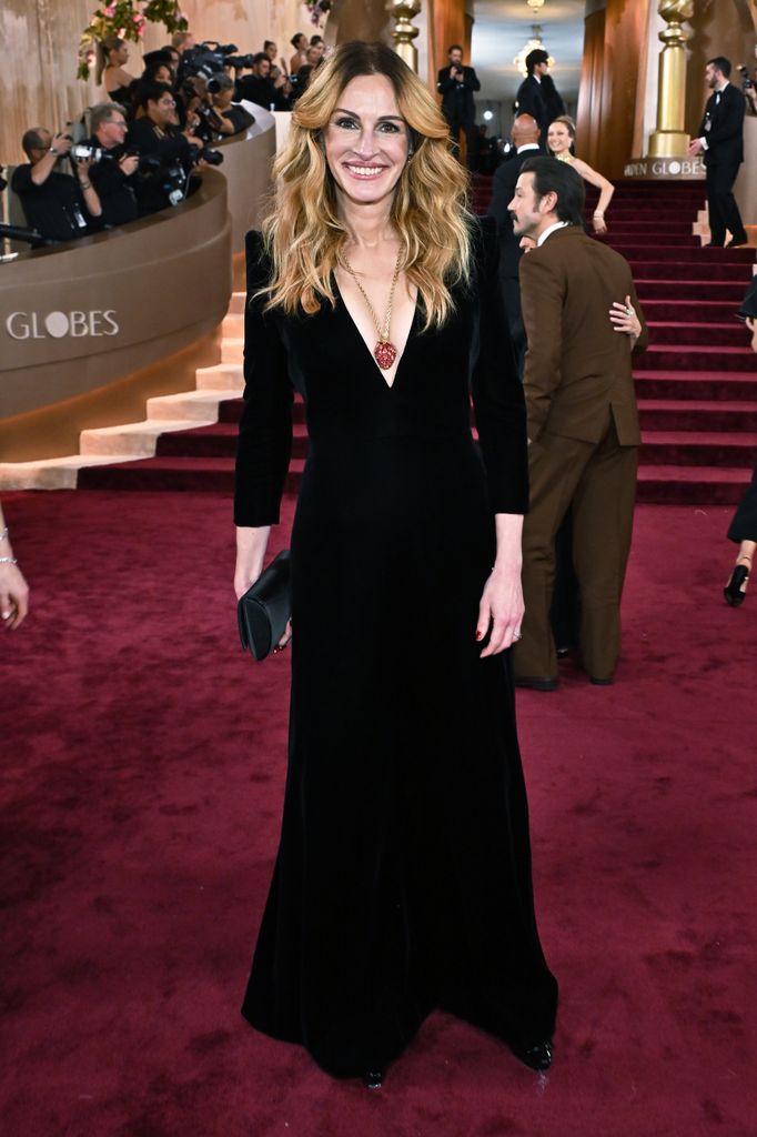 Julia at the 83rd Annual Golden Globes 