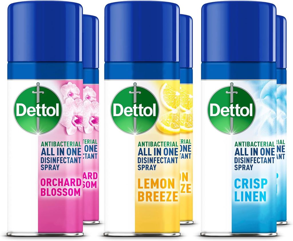 Dettol All-in-One Disinfectant Spray Pack of 6
