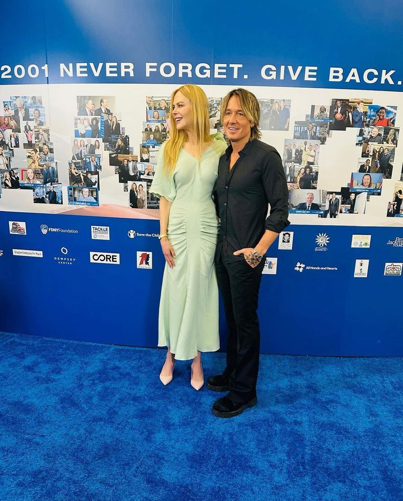 Nicole Kidman and Keith Urban at a charity fundraiser