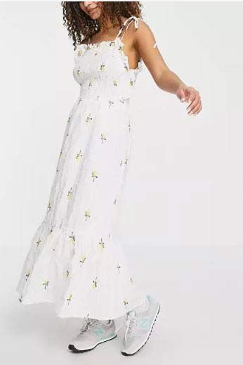 asos floral dress