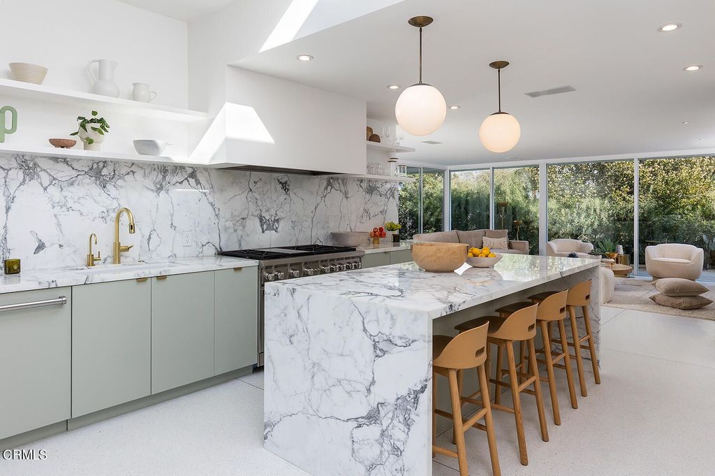 Kitchen in Mandy Moore's $6 million home