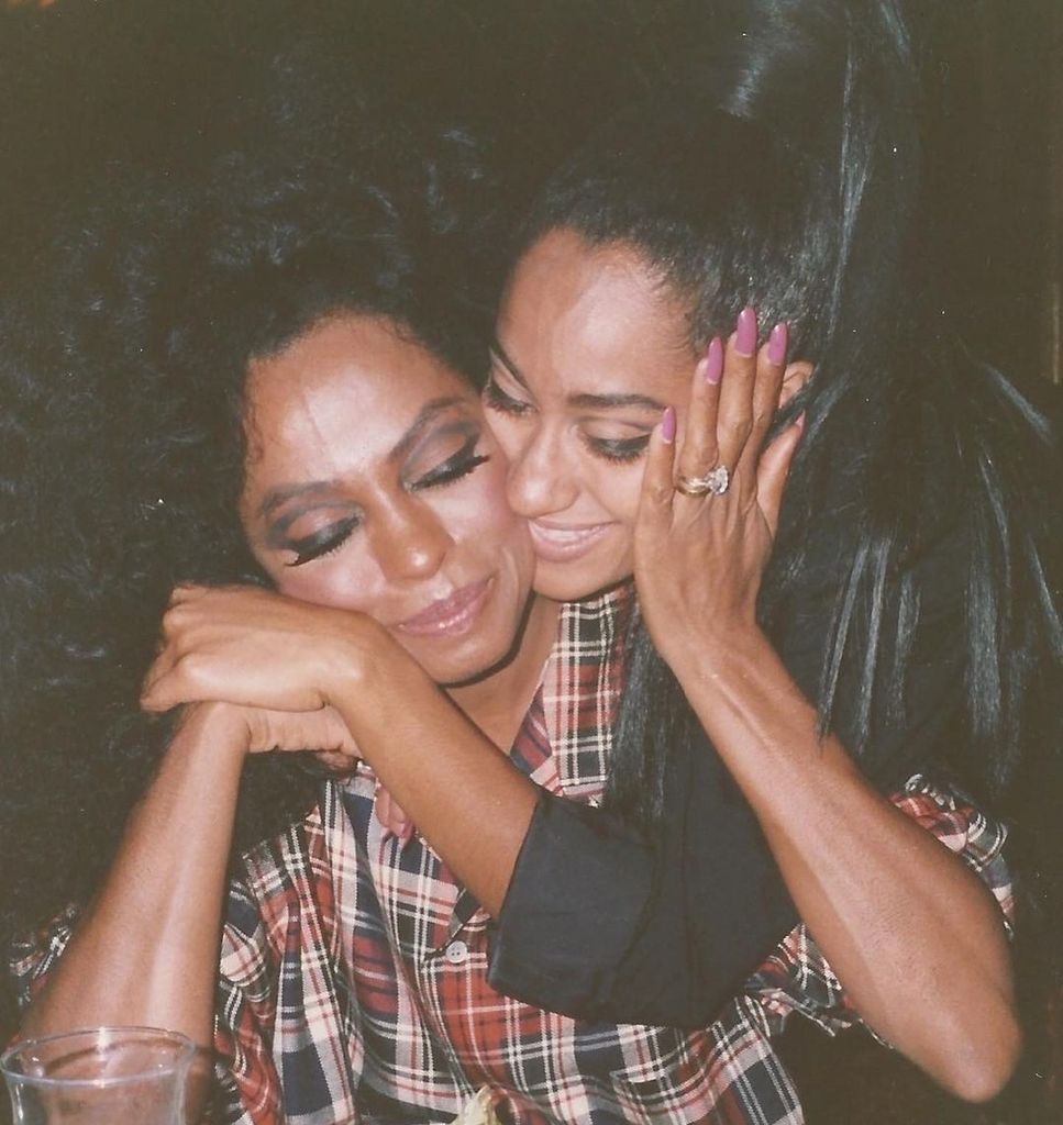 Tracee Ellis Ross and Diana Ross' throwback