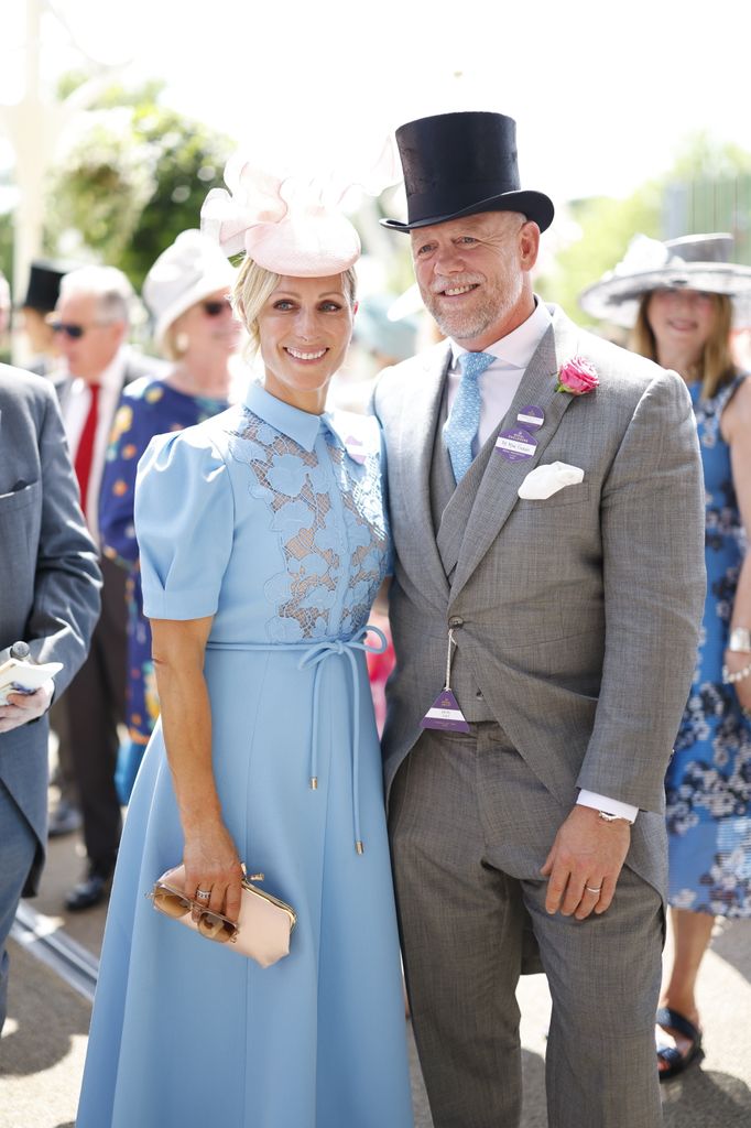 Zara dan Mike Tindall menghadiri Hari 1 Royal Ascot di Ascot Racecourse