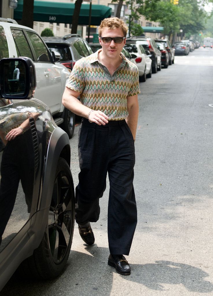 Rocco Ritchie is seen on June 30, 2023 in New York, New York
