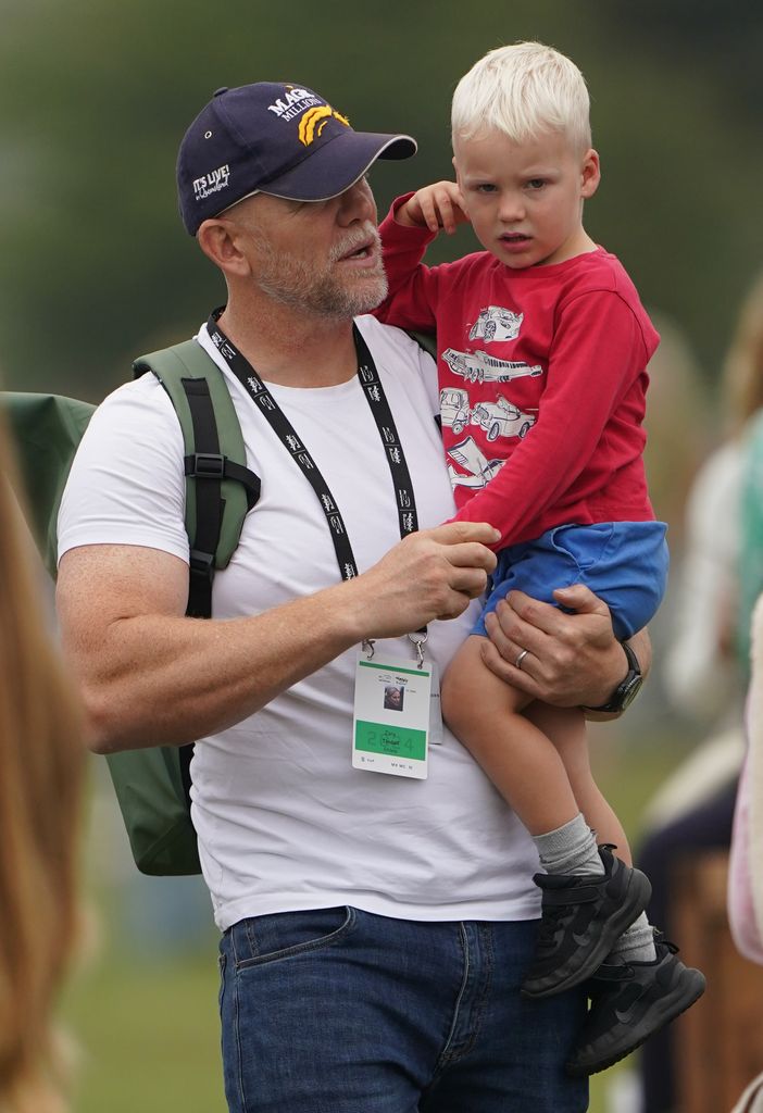 Mike and Zara's son, Lucas, has the middle name Philip after Prince Philip