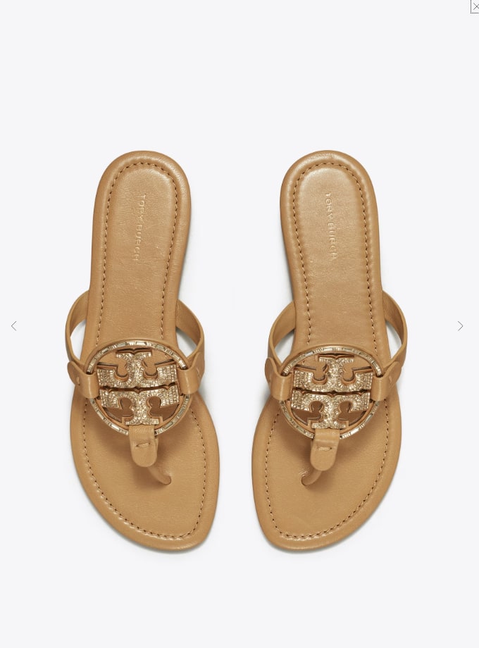 Tory Burch Miller Deco Sandal.