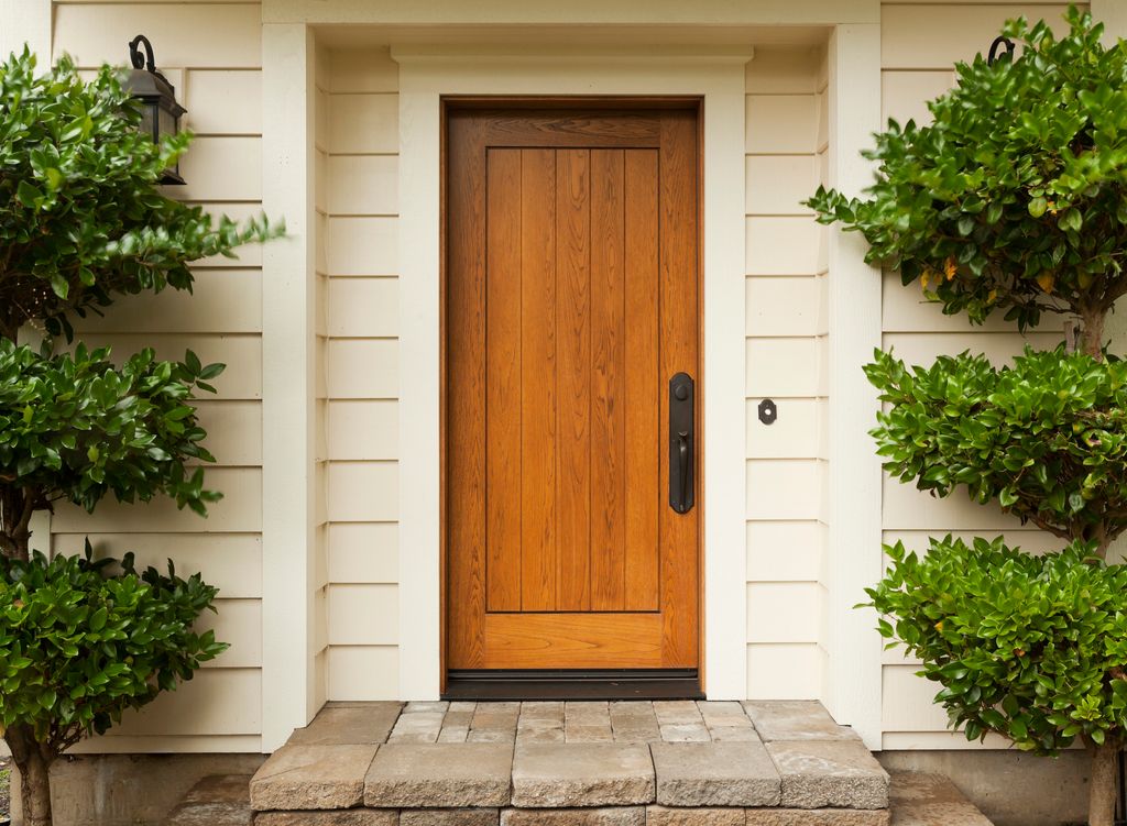 Renovated front door