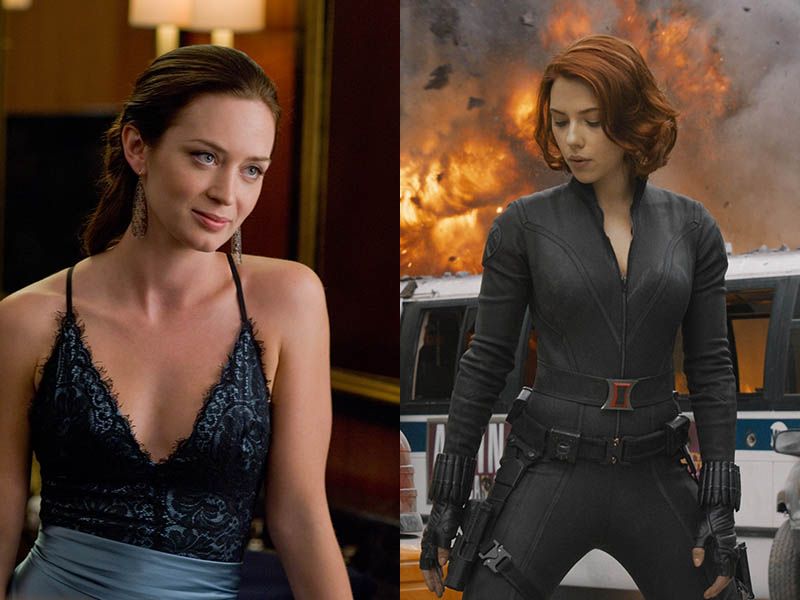 Emily Blunt was initially offered the role as Black Widow 