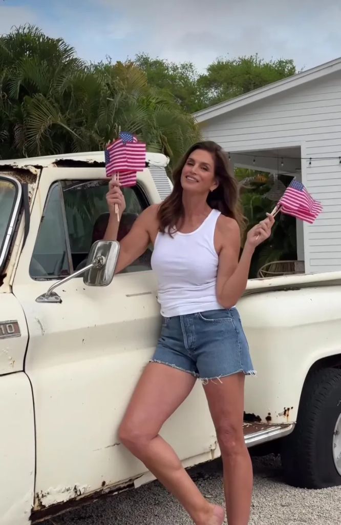 Cindy Crawford July 4