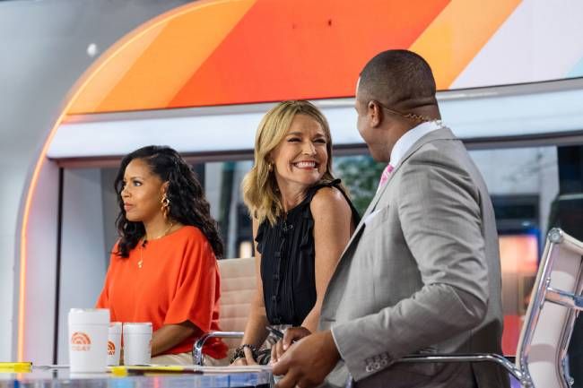 today savannah guthrie laughing