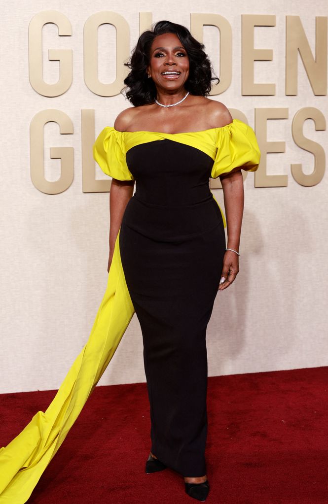 Sheryl Lee Ralph arrives for the 81st annual Golden Globe Awards at The Beverly Hilton hotel in Beverly Hills, California, on January 7, 2024.