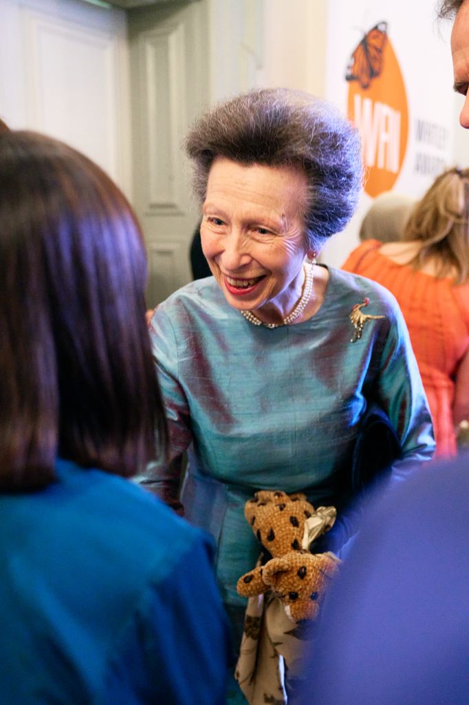  Princess Anne is a shimmering mermaid in ‘glamorous’ metallic dress