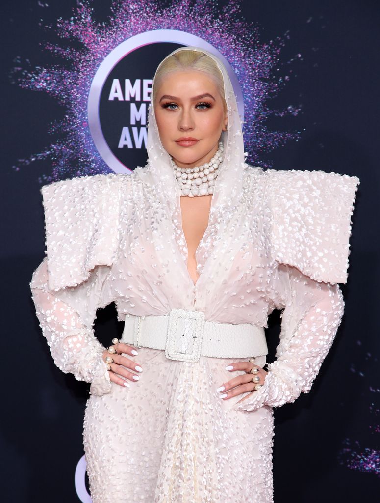 Christina Aguilera attends the 2019 American Music Awards at Microsoft Theater on November 24, 2019 in Los Angeles, California