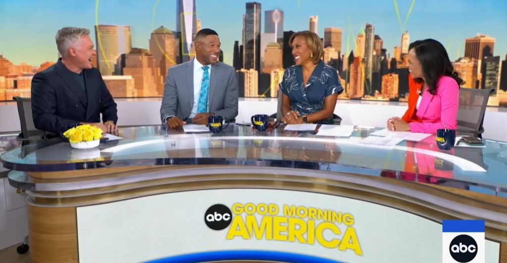 gma anchors at desk