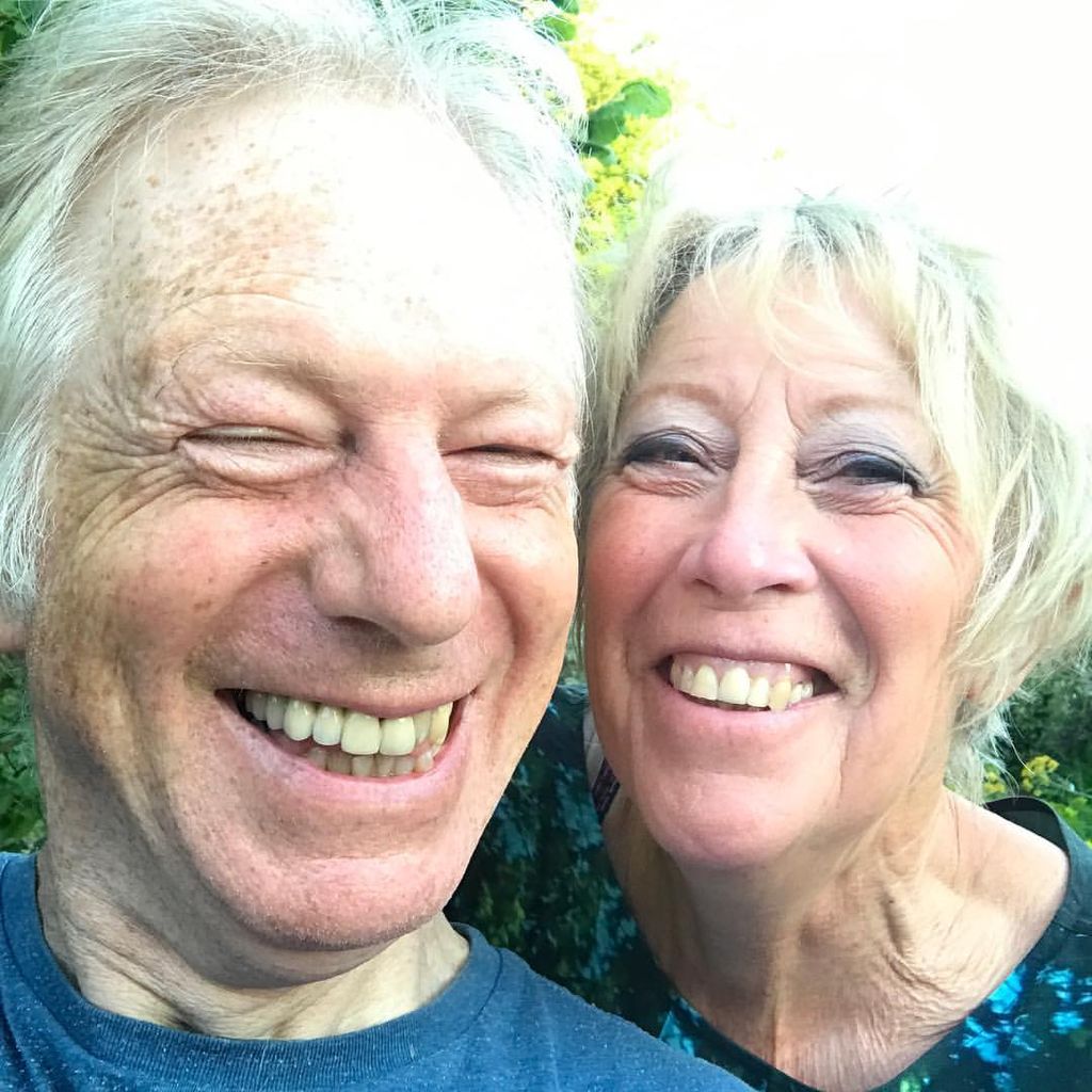 Carol Klein and her husband Neil