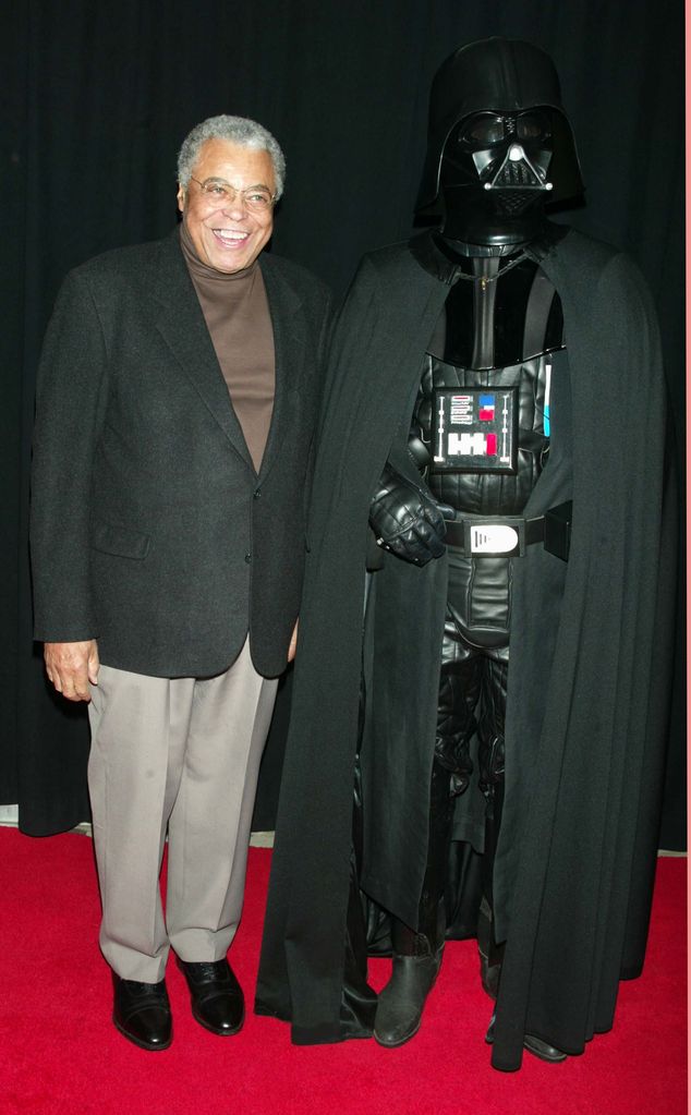 James Earl Jones & Darth Vader in 2002