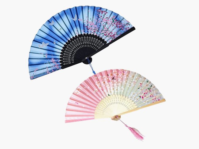 bamboo handheld fans