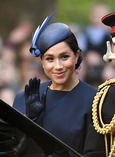 meghan markle at trooping the colour 2019