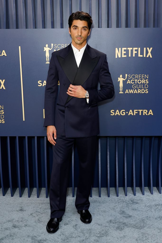 Taylor Zakhar Perez attends the 30th Annual Screen Actors Guild Awards at Shrine Auditorium and Expo Hall on February 24, 2024 in Los Angeles, California. (Photo by Frazer Harrison/Getty Images)