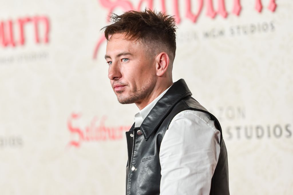 Barry Keoghan at the premiere of "Saltburn" held at Hollywood Forever Cemetery on November 14, 2023 in Los Angeles, California.