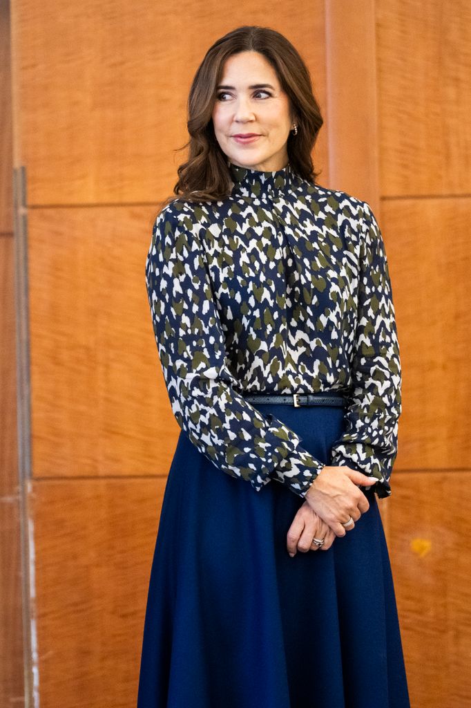 Queen Mary of Denmark at the conference on Friday, 7 November