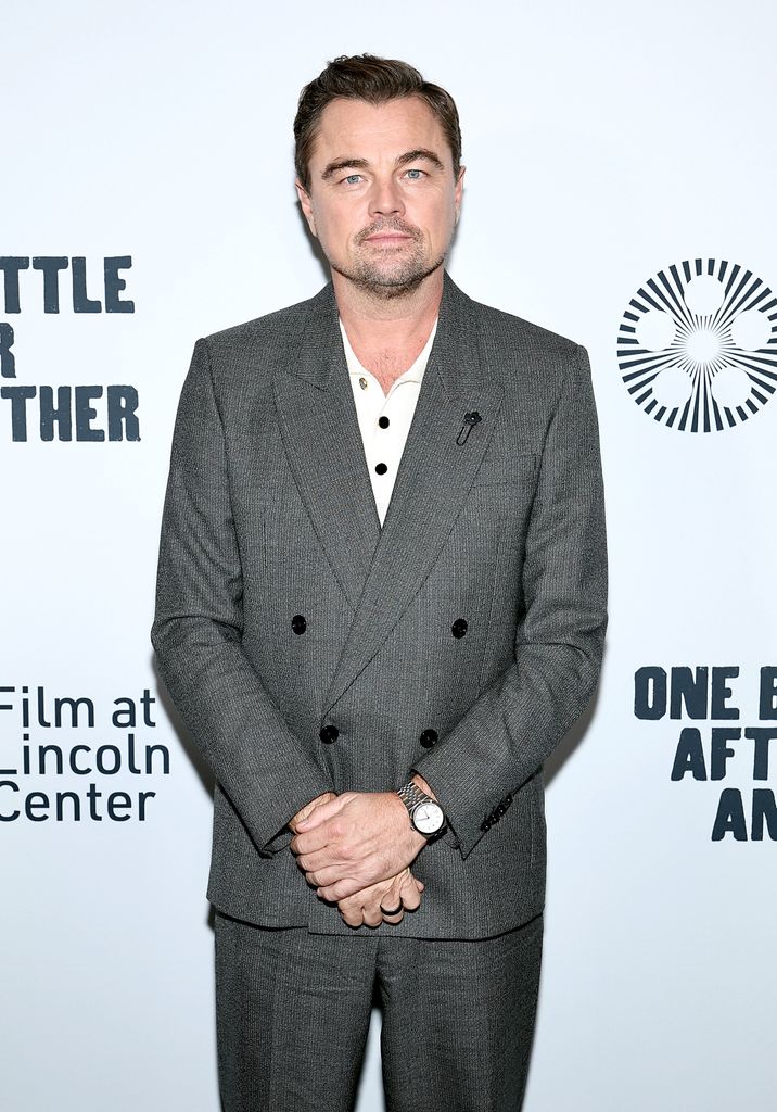 NEW YORK, NEW YORK - SEPTEMBER 21: Leonardo DiCaprio attends the "One Battle After Another" New York Screening at The Film Society of Lincoln Center, Walter Reade Theatre on September 21, 2025 in New York City. (Photo by Jamie McCarthy/WireImage)