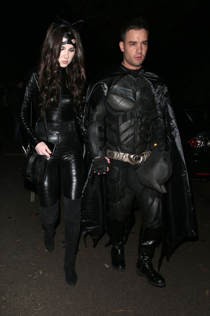 Liam Payne and Maya Henry seen attending Jonathan Ross' Halloween party in 2019