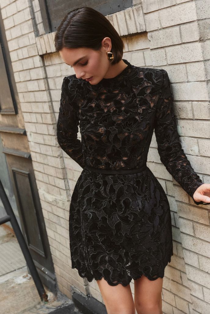 Claudia's latest dress is a party wear must-have