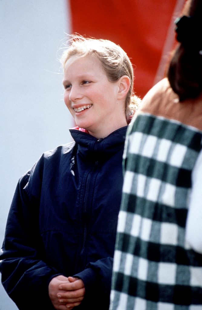 Zara Phillips With Her Mother Princess Anne At Gatcombe Park Novice Horse Trials At Her Home In Gloucestershire 