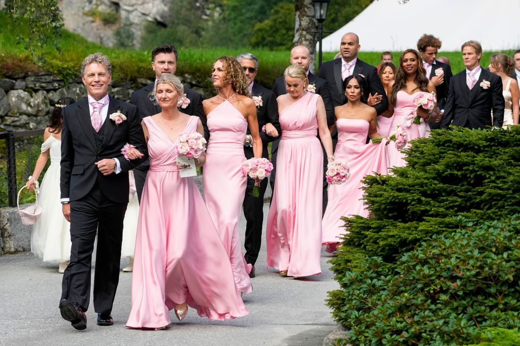 Princess Martha Louise and Durek's bridesmaids