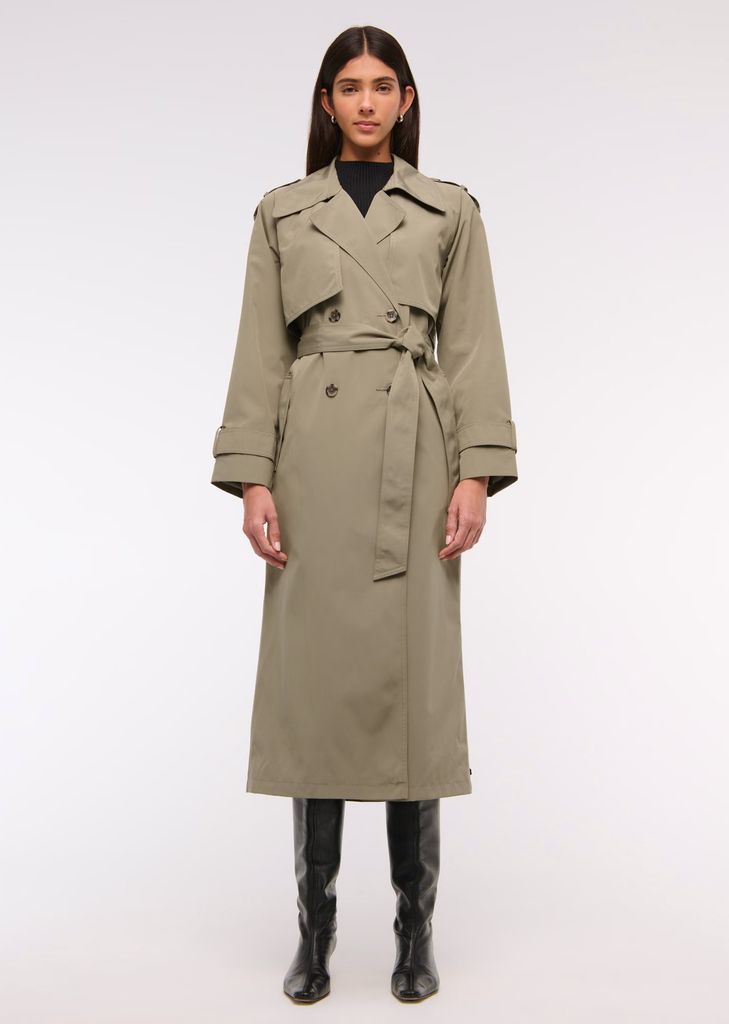 Abercrombie & Fitch Full-Length Trench Coat