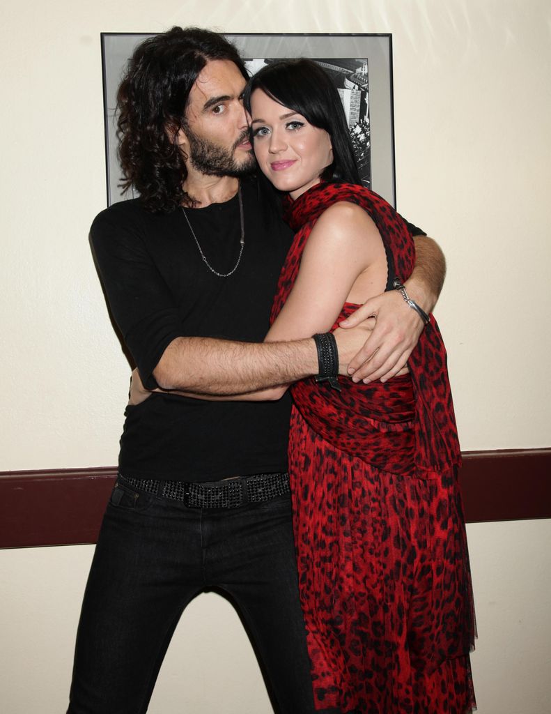 Russell Brand and Katy Perry at the aftershow party after his one man show at the Royal Albert Hall