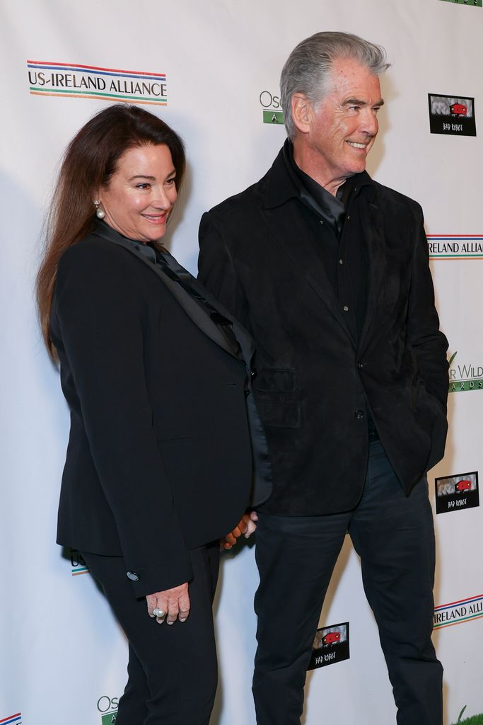Keely Shaye Smith and Pierce Brosnan at the 18th Annual Oscar Wilde Awards 