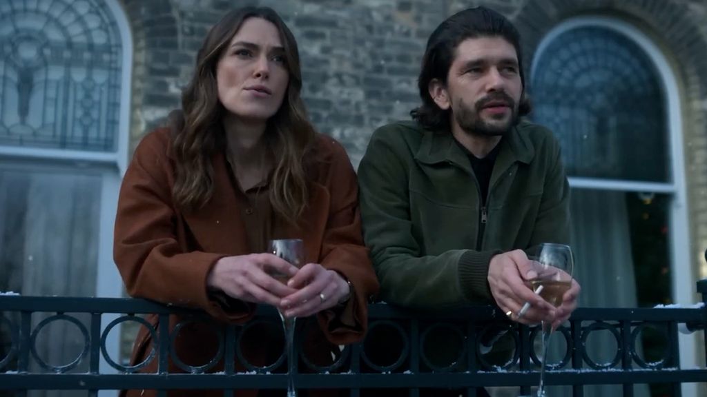 Keira Knightley and Ben Whishaw in Black Doves