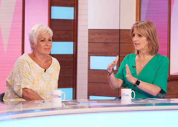 Denise Welch and Kaye Adams' clash over Covid restrictions